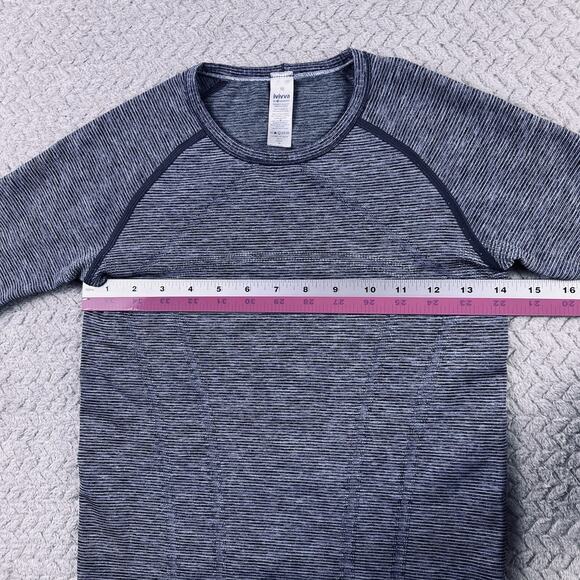 Ivivva Fly Tech Long Sleeve Shirt Top Fitted Base Layer Top Thumb Holes Girls 12 - Picture 5 of 10